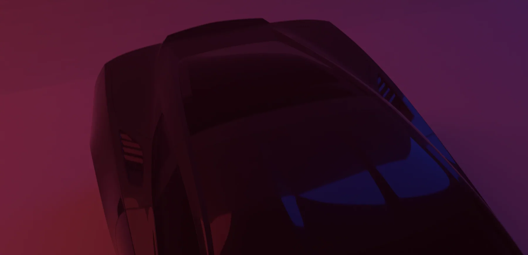 cinematic car render angle