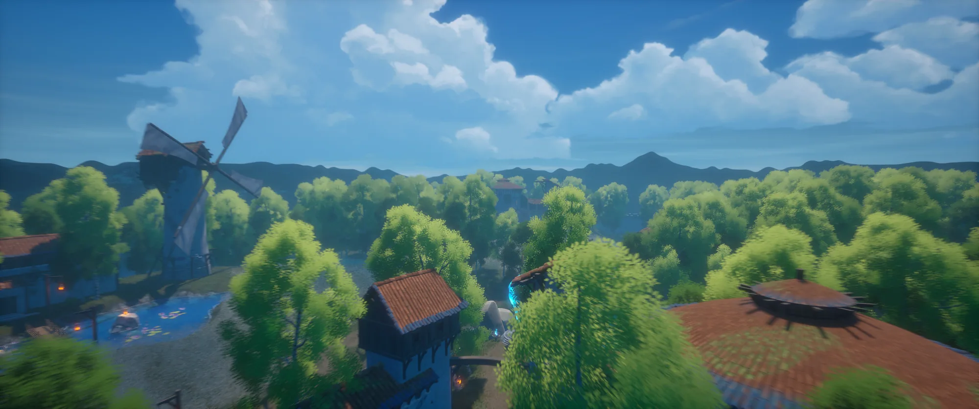 Umbraixs village vista